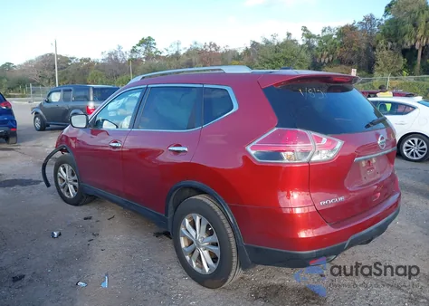 2015 Nissan Rogue Sv from USA, damaged, VIN KNMAT2MT9FP536991
